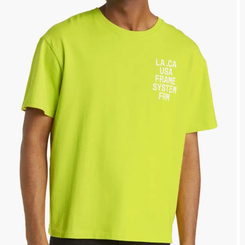 Men’s Frame Season Cotton Graphic Tee-Small